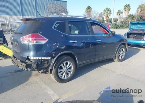 2016 Nissan Rogue Sv from USA, damaged, VIN KNMAT2MV4GP657107